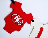 Football Team Onesie Banner party set, inspired on 49ers  party theme for baby shower A534