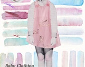 The Swan Song baby pinafore