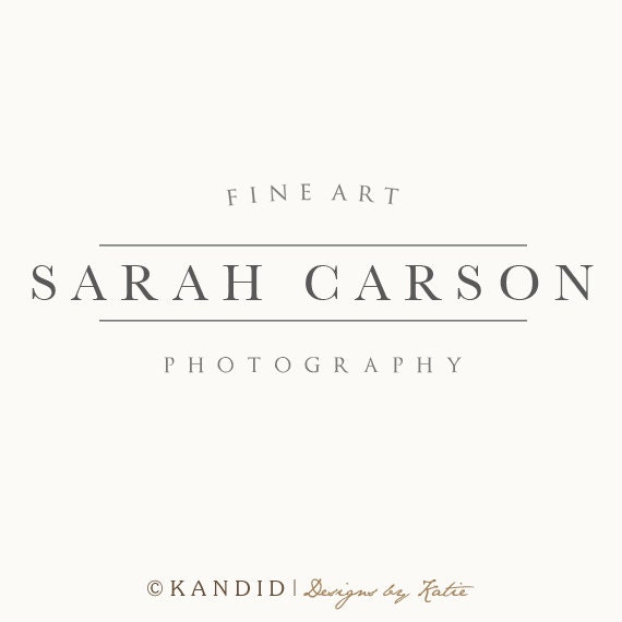 Premade Logo and Watermark Perfect For Branding Your Business- Photoshop Packages Available