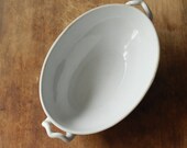 Antique White Ironstone Tureen Base - Wedgwood & Co. - Early English Ironstone