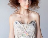 Wooden Apple Pastels Necklace