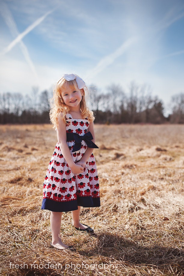 Spring, Summer sleeveless Girls Twirly Dress