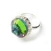 Rainbow Vintage Swarovski Crystal Ring