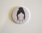 Meg Illustrated Pocket Mirror