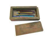 wooden pencil box