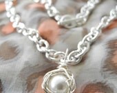 Children's Bird Nest Necklace for Portraits and Picture Day