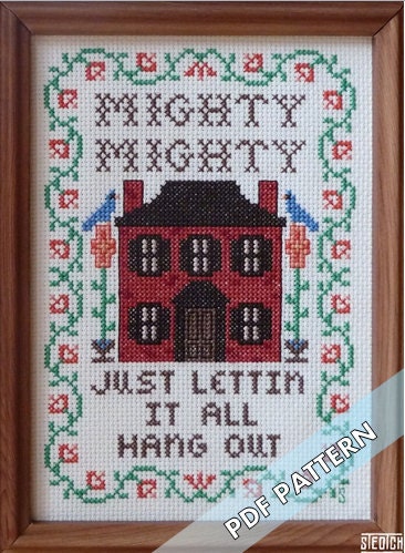 Colonial Brick Home - PATTERN