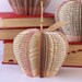 small VINTAGE BOOK APPLE /// made to order