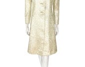 1960s Saks Fifth Avenue Brocade Silk Jacket