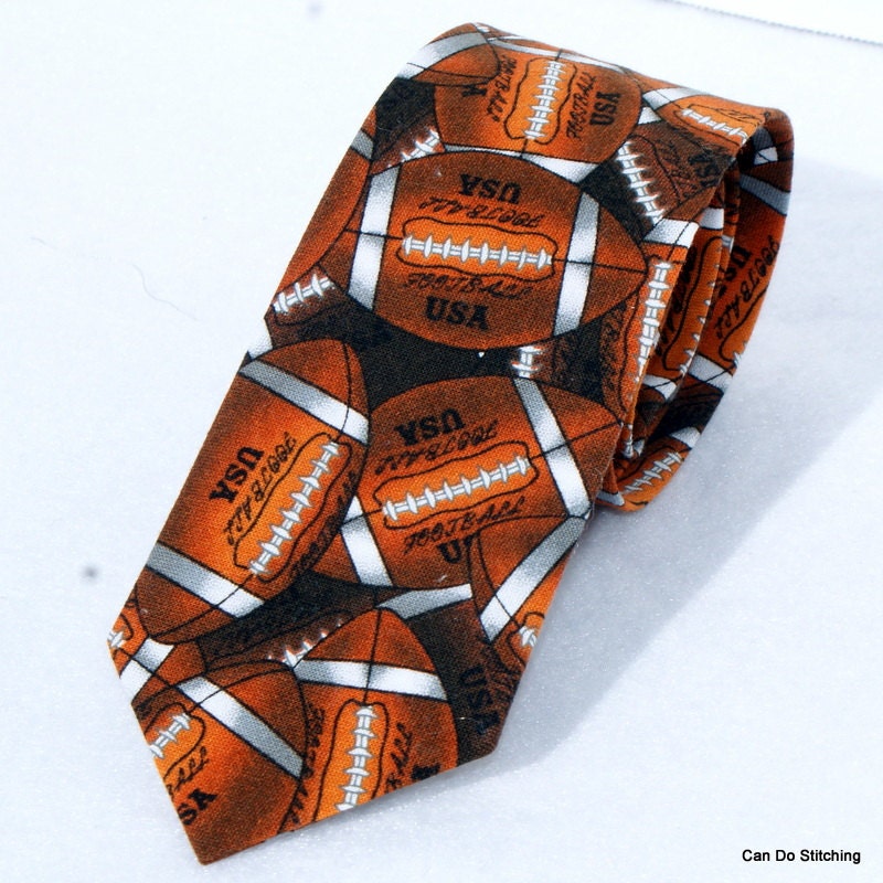 Boy's Neck Tie Football
