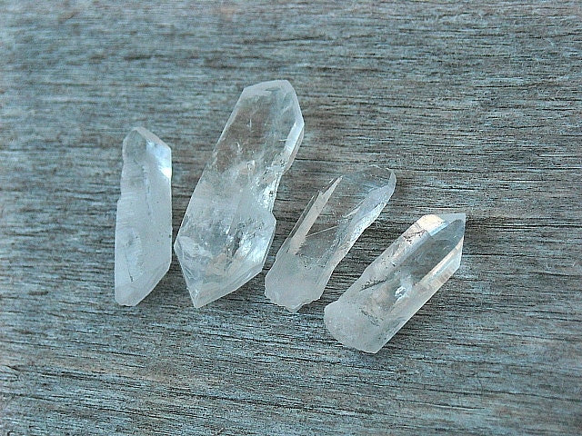 Crystal Points, Clear Quartz, Gemstones, Raw Stone, Pendulum, Jewelry Supplies, Destash, Supply Lot, Jewelry Making, Healing Crystals,
