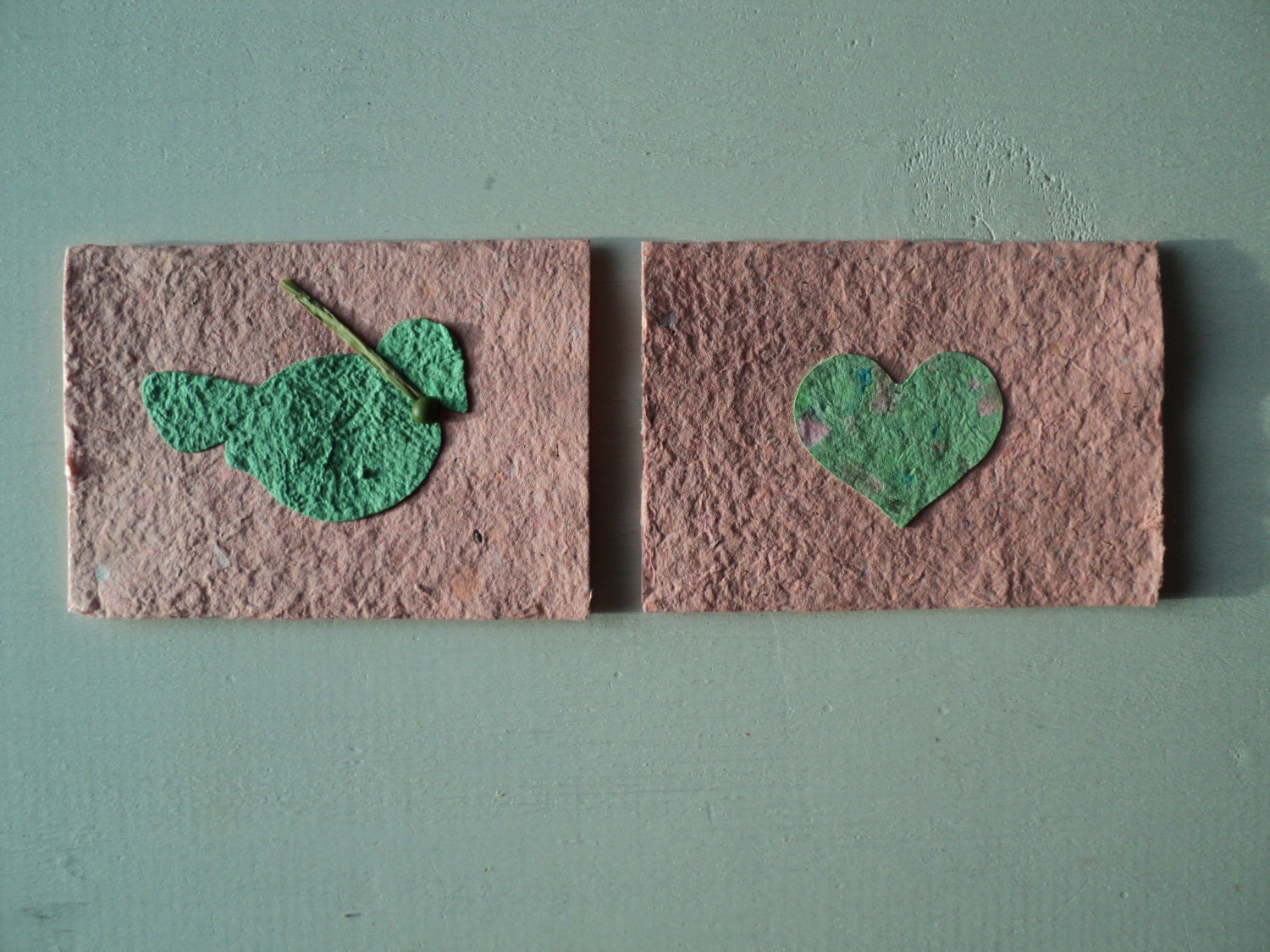 Just Peachy Recycled & Plantable Valentines Cards