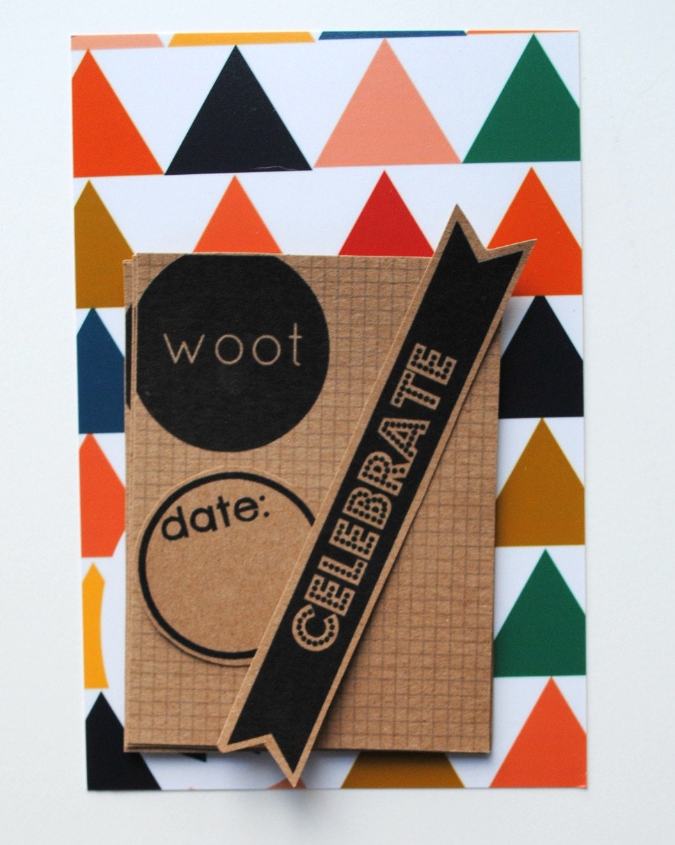 Journaling Cards for Project Life - Kraft Party 3x4
