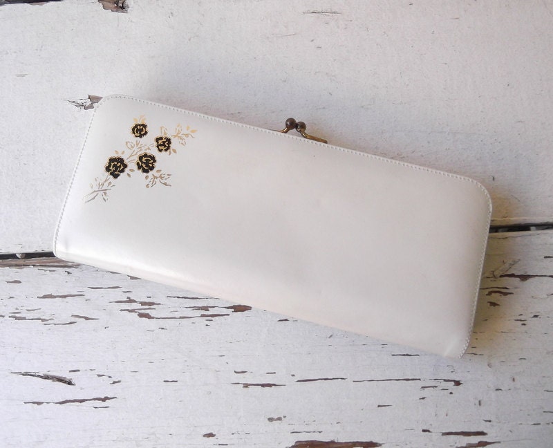 Large White Wallet