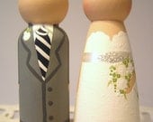 Cake Cuties- Custom Wedding Cake Toppers LARGE SIZE