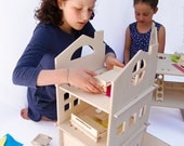 Modular Doll House Towers, Manzanita Kids Eco-Friendly Toy