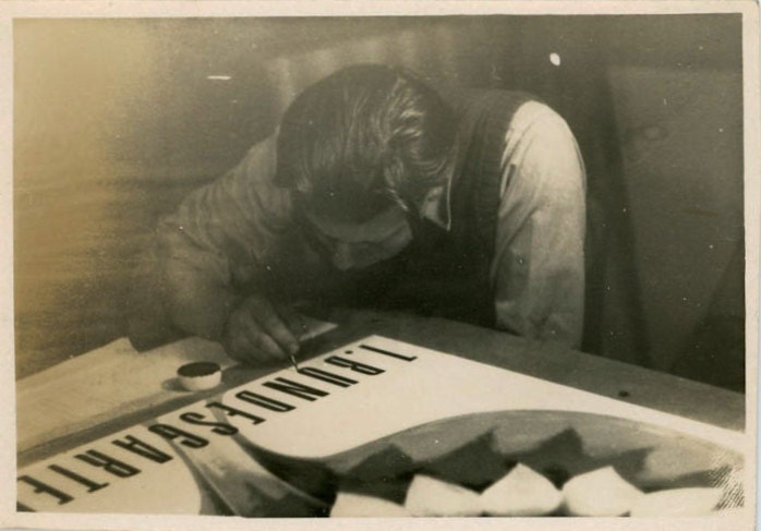 Vintage Photo "All Handmade", Photography, Paper Ephemera, Antique, Old Photo, Snapshot, Collectibles - 0016