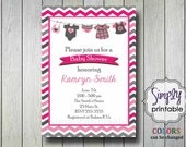 Baby Girl Baby Shower Invitation Il_170x135