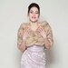 Vintage 1950s Mink Fur Stole I Magnin Wrap Winter Bridal Fashions