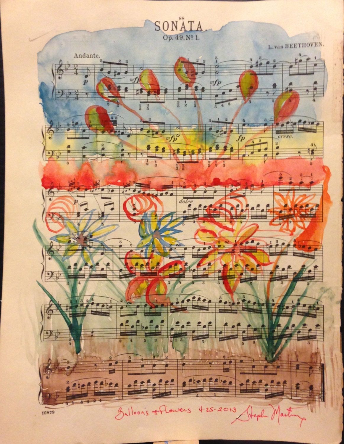Balloons and Flowers 4-25-2013