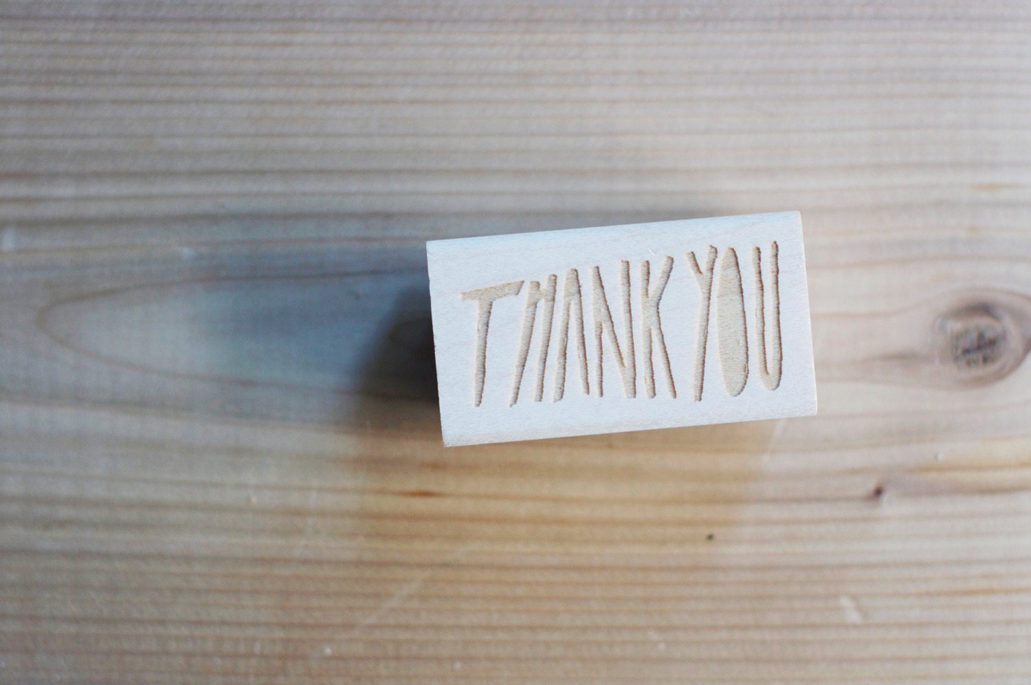 thank you rubber stamp - stationery thanks stamp - last chance sale 50% OFF
