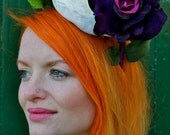 Floral headband // Vanilla Plum. Peonies and Roses