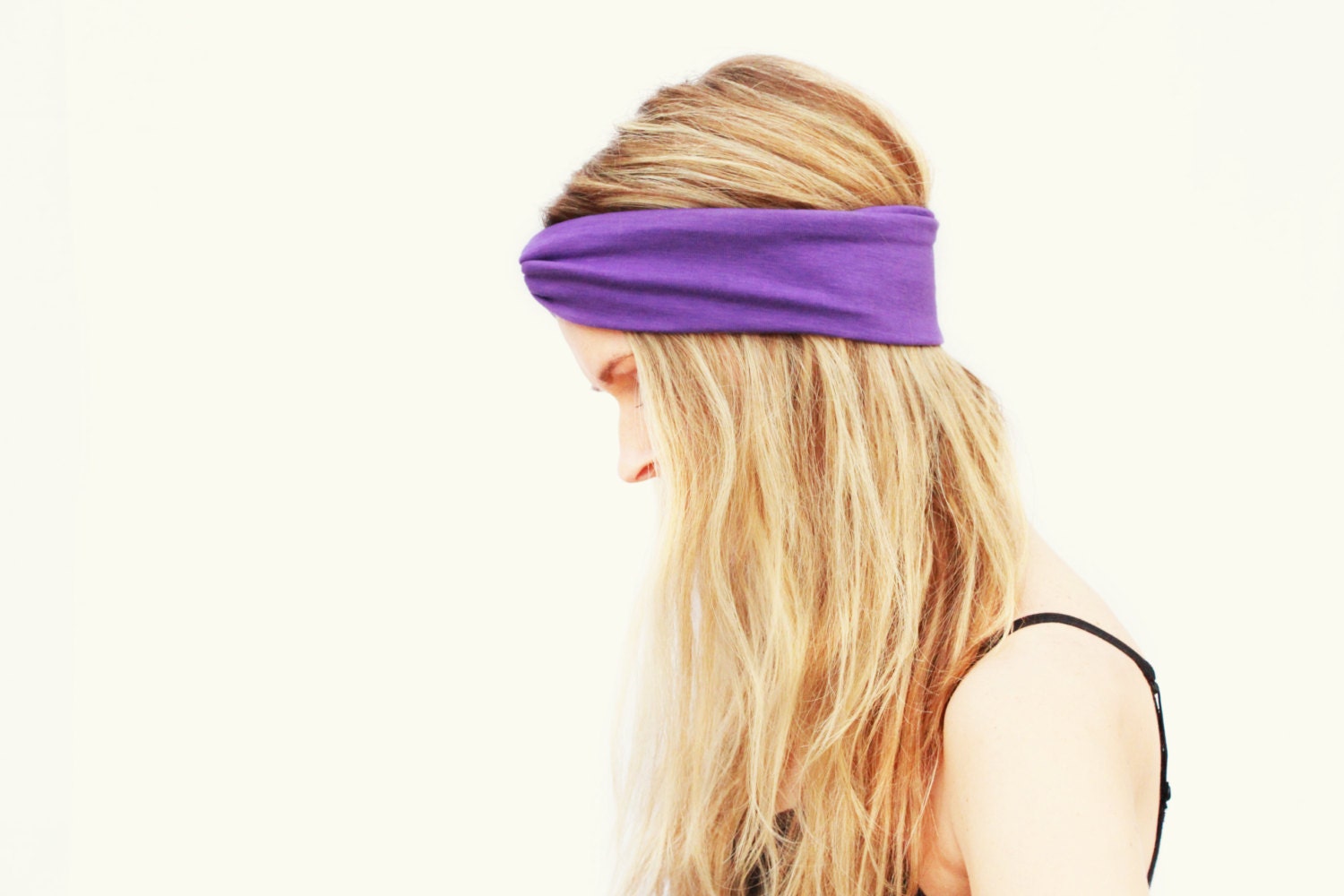 Purple Turban headband - twist turban head wrap, knot headband, turban, urban turban, headband turban, boho, summer, spring