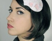 Sparkly heart headband with adorable heart cutouts - you choose the color