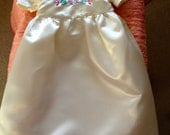 SALE Newborn Baby Girl Party  Dress, Formal Dress, Flower Girl Wedding Dress, New hand made