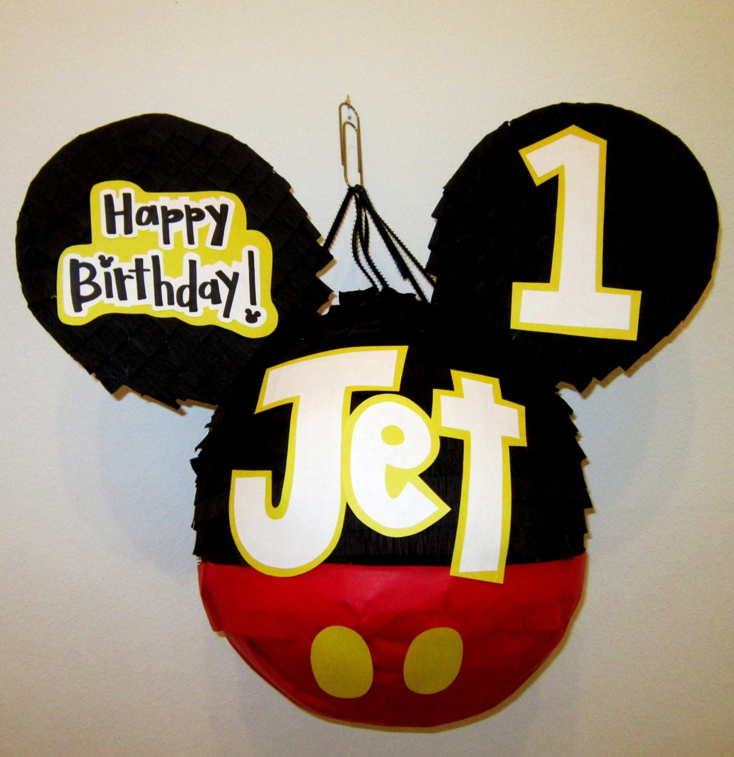 Custom Mickey Mouse Pinata in Pants