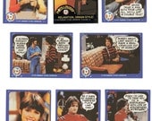 Mork and Mindy Trading Cards 1978 29 Cards plus Two Stickers