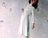 Honeydew Chiffon Dress