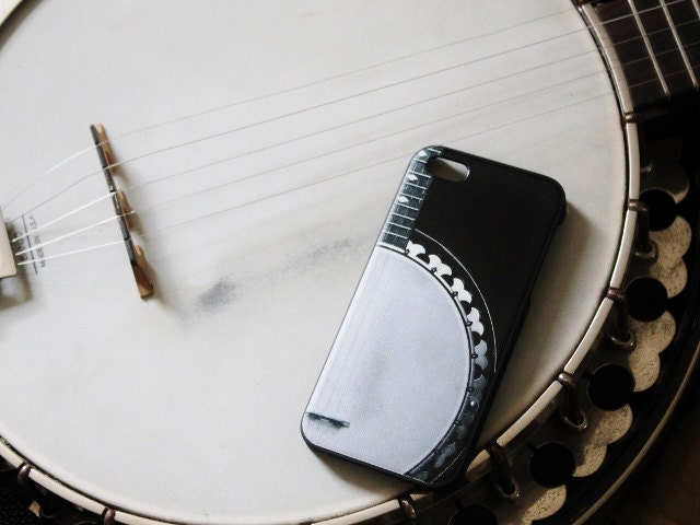 Banjo iPhone Case, Bluegrass Music, iPhone 5 Cover, Country iPhone Case, Instrument iPhone Photography