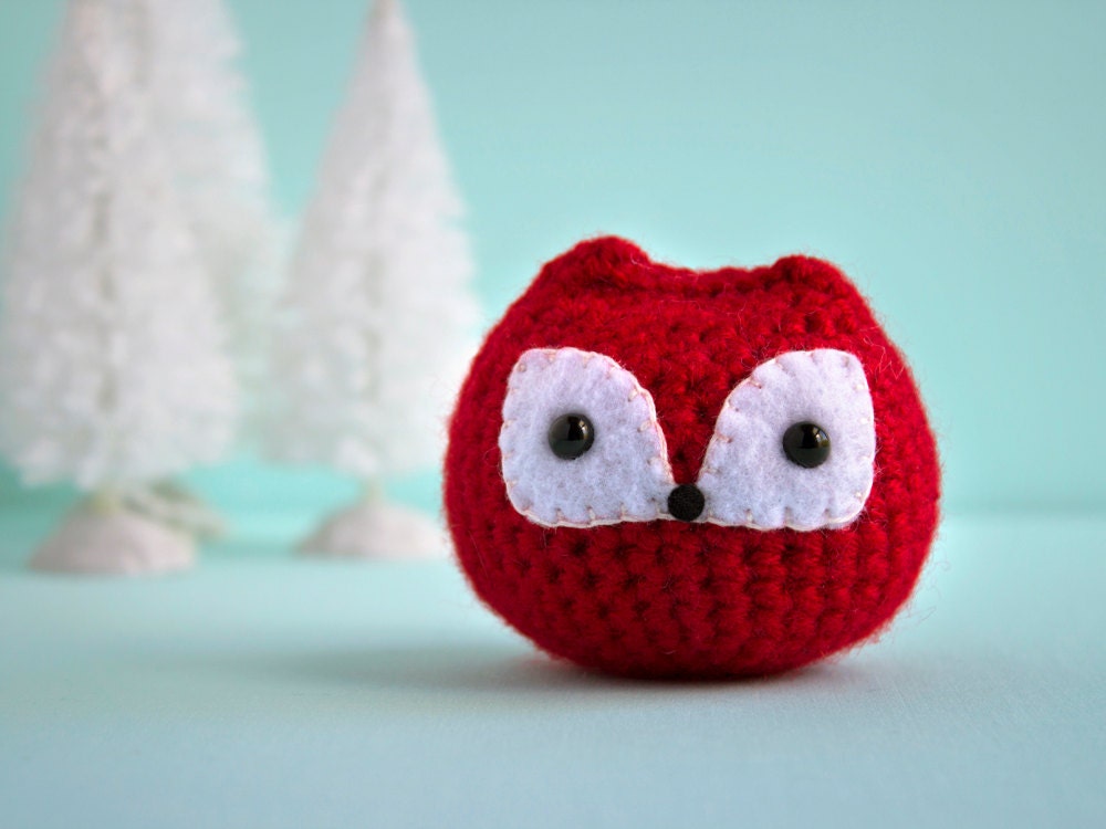 Fox Chuppy - Stuffed Animal - Crochet Amigurumi