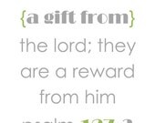 Nursery Printable -  Scripture Art