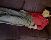 Gray Corduroy Pants