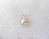 Single Grey Pearl Necklace, June Birthstone