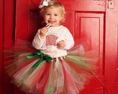 Present Personalized Tutu Set- Christmas Tutu Set-