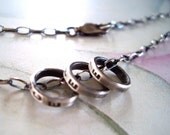 Curio Charm Necklace // Personalized in Sterling Silver
