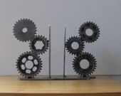 Motorcycle Gear Bookends Desk Accessory