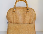 Vintage Lady Baltimore Bag Overnight Weekender Bag Soft Luggage Carry On