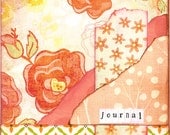 Slim Line Journal:  Spring Rose in Peach, Coral, and Cream