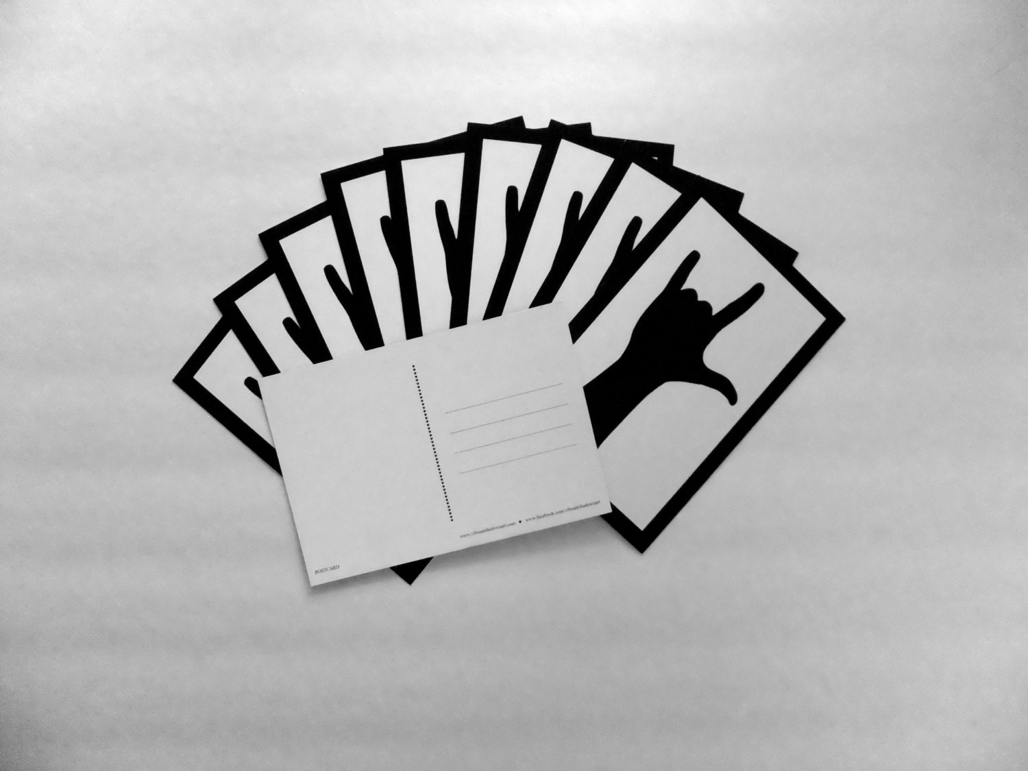 Set of 10 I Love You Postcard, Anniversary Birthday Post Cards