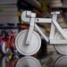paperbikes v2 (printed) - fixed gear bike - papercraft bicycle model kit