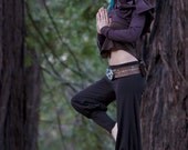 Tribal Yoga Harem Pant with lace up applique