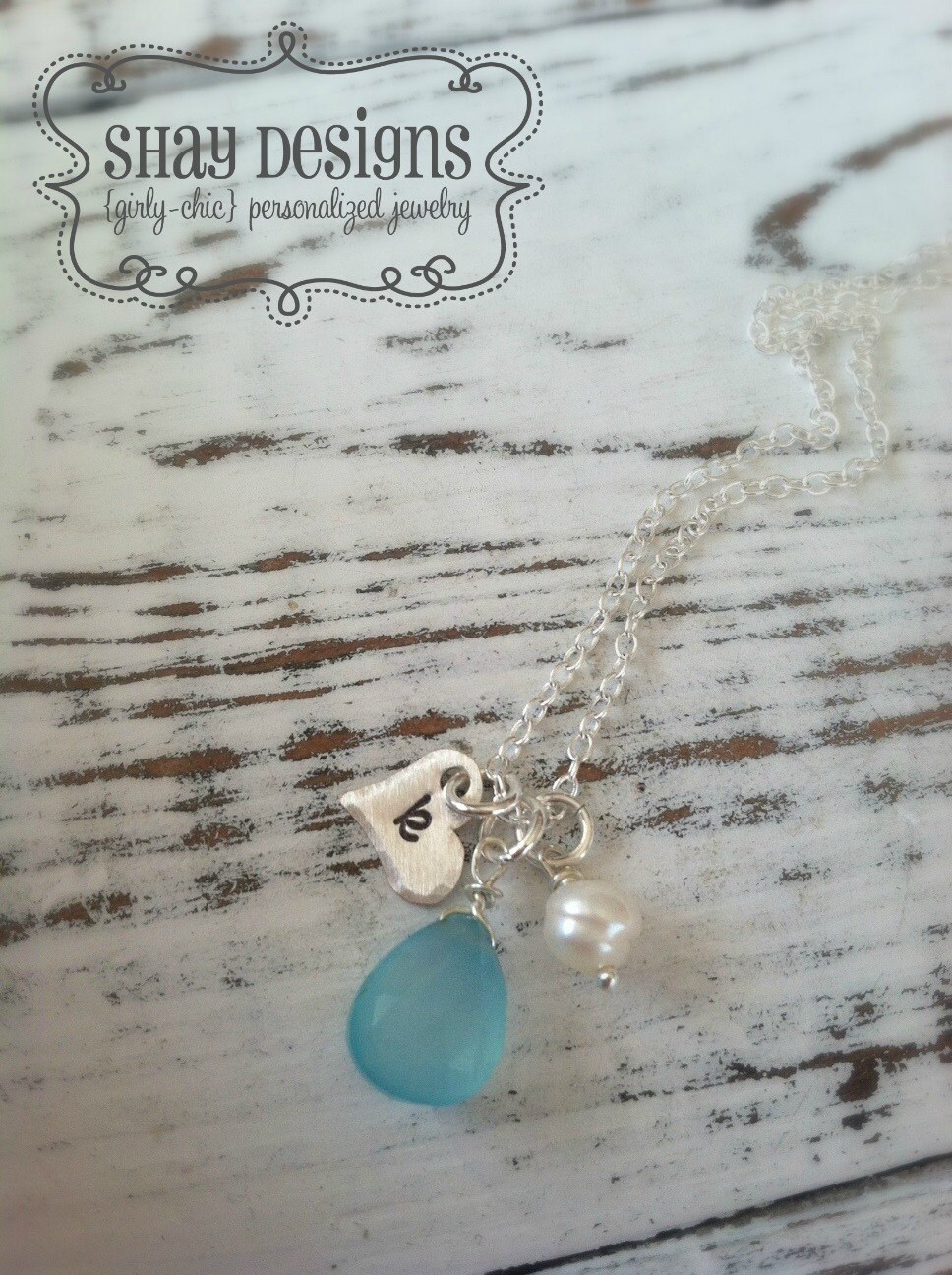 Personalized Teeny Tiny Heart Initial Necklace