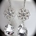 Bridal Jewelry - Rhinestone earrings - Sparkly - Crystal -Teardrops - Classy - Bridal Jewelry - Formal - Bridesmaids -