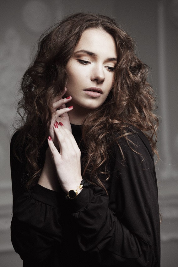 NIGHT day jewelry classic black and gold simple large black stone  black natural silk gemstone bracelet israel fashion jewelry  elegant