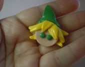 Link Charm Legend of Zelda Polymer Clay Cell Phone Video Game
