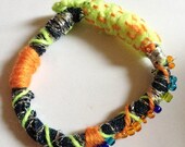 Yellow neon Méchant Grigri Bracelet